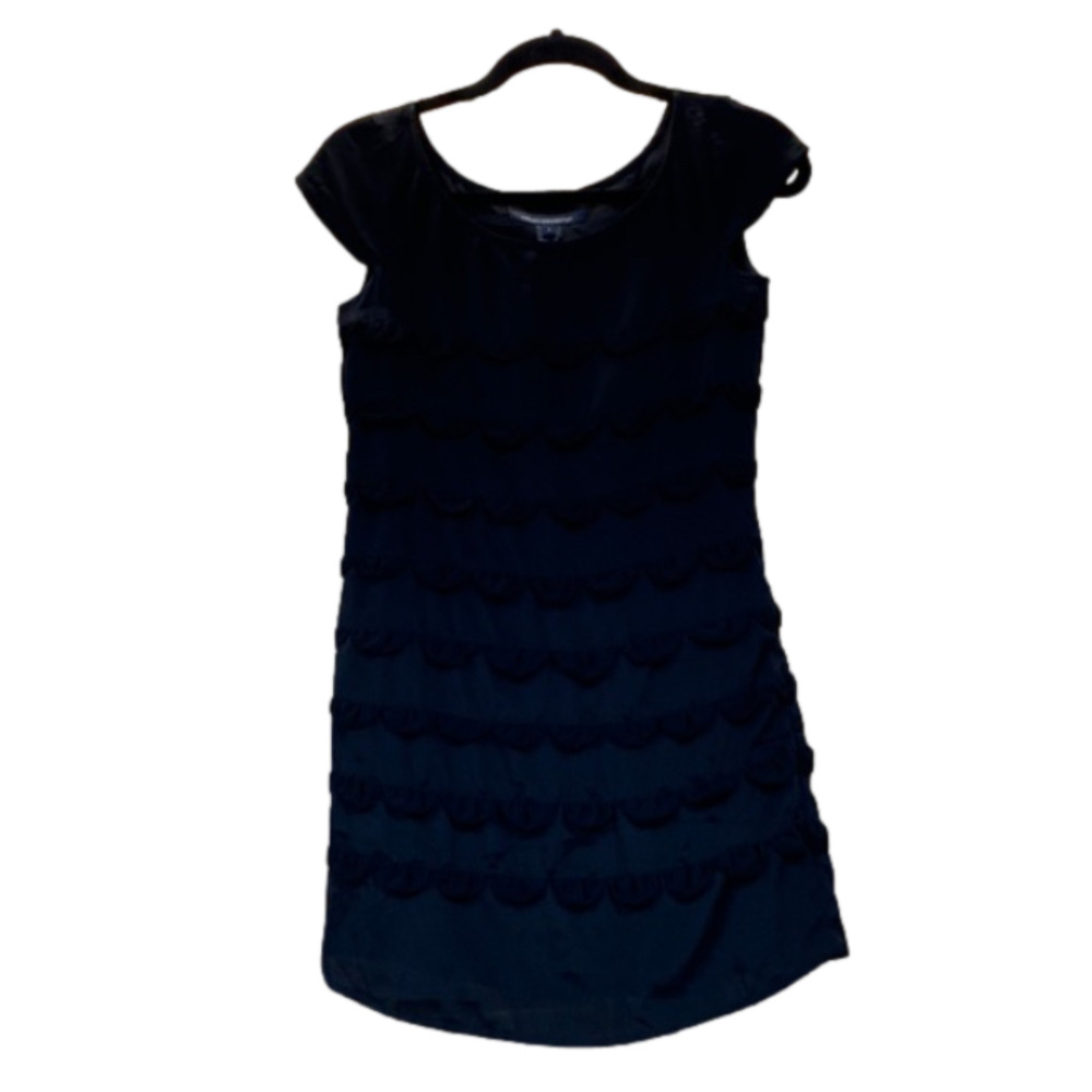 French connection, black midi dress